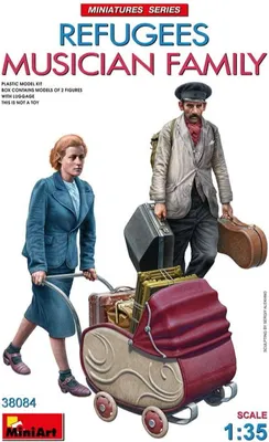 Productafbeelding van MiniArt 1:35 Figuurset: Reizende muzikanten, plastic modelbouwset