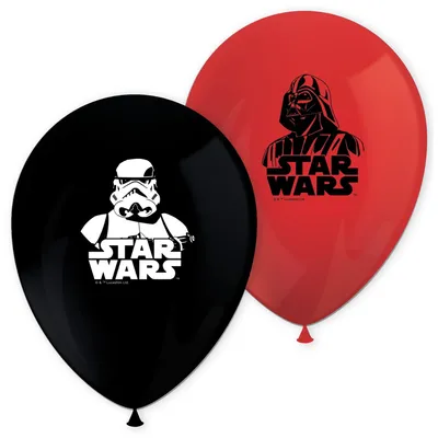 Produktbild von STAR WARS-Latexballons, 28 cm, 8 Stück