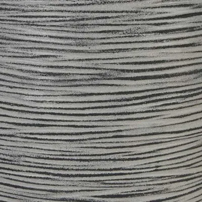 Produktbild von Capi Blumenkübel Nature Rib Elegant Niedrig 46x58 cm Anthrazit KOFZ783