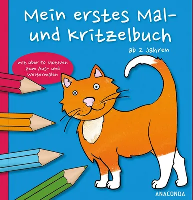 Produktbild von Mein erstes Mal- und Kritzelbuch