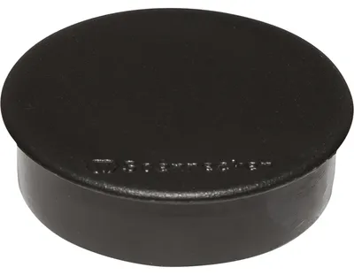 Produktbild von Magnet 4806 rund 32mm schwarz 10 Stück Packung mit 100 Stück