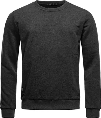 Produktbild von Red Bridge Herren Crewneck Sweatshirt Pullover Premium Basic Anthrazit 4XL