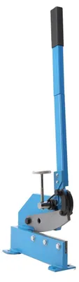 Produktbild von Industrielle Metallschere - Manuelle Tafelschere/Blechschere - Schnittlänge 200 mm - Für Blech, Bewehrungsstahl und Stäbe - Handbetrieben