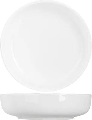 Productafbeelding van Cosy & Trendy Diepe Borden / Pastaborden Moon White ø 19 cm - 4 Stuks