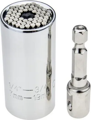 Immagine prodotto di Chiave universale Cr-V multi 7-19 mm + adattatore