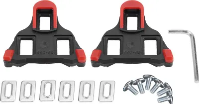 Produktbild von 1 Paar Radfahren Selbstverriegelungssystem Pedal Stlepe Mountain Road Bike Accessoire (rot)