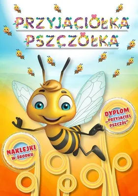Obrázok produktu pre Ilustrowana książeczka edukacyjna Przyjaciółka Pszczółka