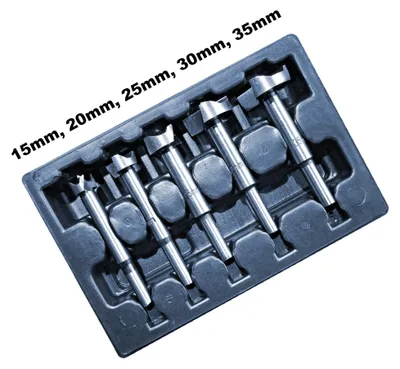 Immagine prodotto di Set di punte Forstner (5 pezzi) per praticare fori - WD1775994690