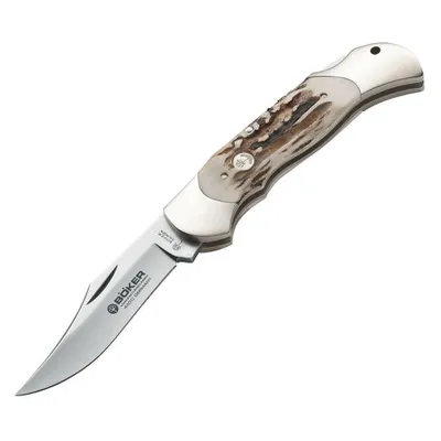 Produktbild von Böker Optima Hirschhorn Taschenmesser (113004ST)