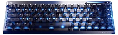 Zdjęcie produktu dla Klawiatura gamingowa Flydigi FS68 z przełącznikami Hallowymi, 68 klawiszy, magnetyczne przełączniki, częstotliwość odpytywania 8000 Hz, precyzja 0,01 mm, podświetlenie ARGB, niska latencja, obudowa z aluminium, kolor czarny