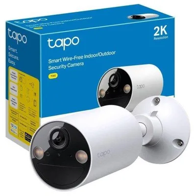Produktbild von TP-Link Überwachungskamera IP Tapo By TP-Link WiFi 2K 3Mp 3.17mm Außen IP65