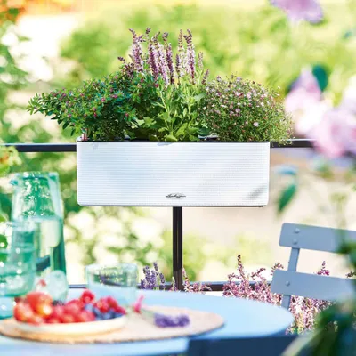 Obrázok produktu pre Samozavlažovací hrantík Lechuza Balconissima 40 cm biely
