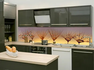 Obrázok produktu pre Dimex fototapety do kuchyne, samolepiace KI-260-121 Kvapky na púpave 60 x 260 cm