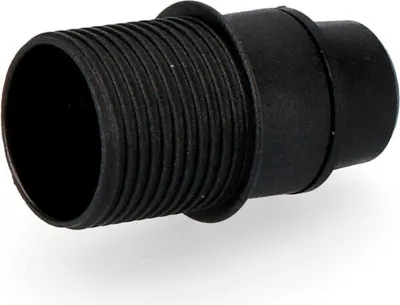 Image de Douille E14 Noire Solera Douille E14 Demi Filetée Noire - Solera