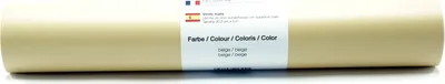 Produktbild von Kreativplotter Vinylfolie matt BEIGE 30,5x300 cm