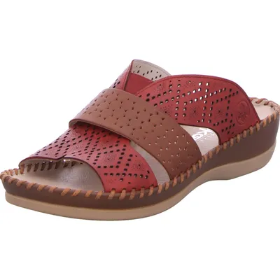 Produktbild von Rieker Komfort Pantoletten Damen 31373832303435 Rot 36 EU