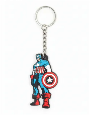 Obrázek produktu pro Gumová klíčenka Marvel Comics Captain America