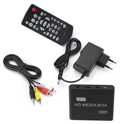 Obrázek produktu pro Full HD Mini Box Media Player 1080P podporuje USB MMC RMVB MP3 AVI MKV