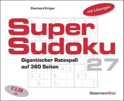 Immagine prodotto di Supersudoku 27