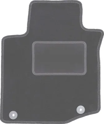 Image de Tapis de sol conducteur en velours graphite adapté à la Toyota Aygo I (2005-2014, hayon) – avec fixations – ajustement parfait