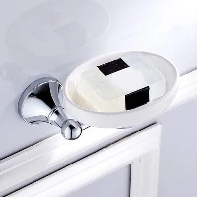 Produktbild von Kupfer Basis, Chrom, Badezimmer Seifenhalter, Edelstahl