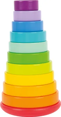 Produktbild von Stapelturm Steckspiel Regenbogen