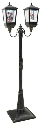 Produktbild von vidaXL Weihnachtslaterne ESPOO Kaltes Weiß 57 x 37,5 x 179 cm