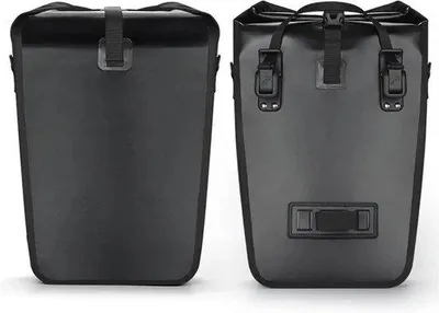 Productafbeelding van Famanu fietstas waterdicht - 25 liter - zwart