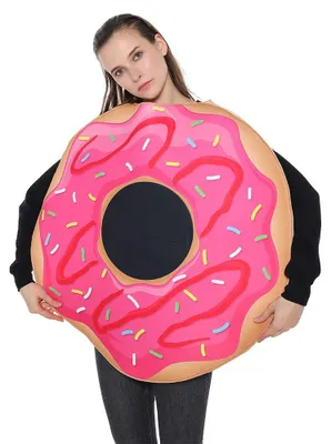 Donutkostüm für Erwachsene und Kinder, Snack, lustig