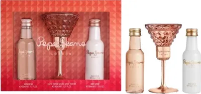 Zdjęcie produktu dla Pepe jeans for her woda perfumowana 30ml + leche corporal 50ml + żel ducha 50ml