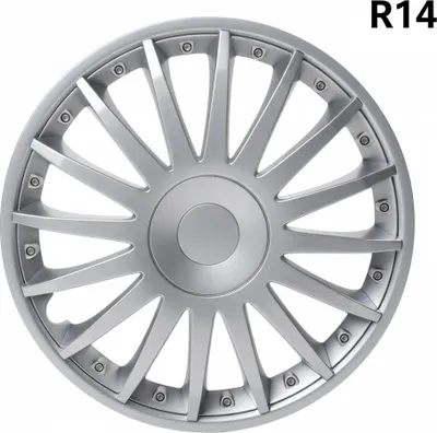 Produktbild von 14" Zoll Radkappe Silber Radzierblende Radblende 100009A0044 RIDEX