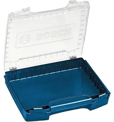 Zdjęcie produktu dla Bosch i-BOXX 72 Professional, Tworzywo sztuczne ABS, Niebieski, Przezroczysty, 357 mm, 316 mm, 72 mm, 900 g