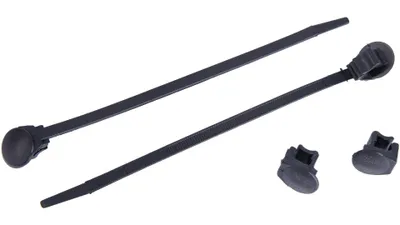 Produktbild von Halteclip mit Kabelband Kunststoff