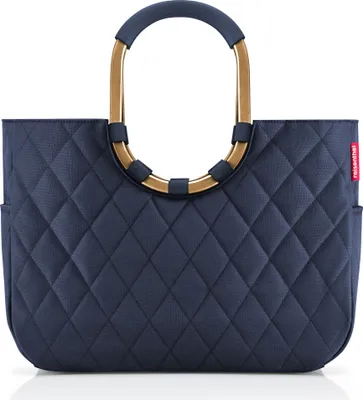 Produktbild von Reisenthel Rhombus Loopshopper L 46 cm - Rhombus Midnight Gold