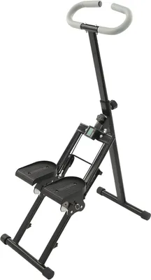 Produktbild von Treppensteiger für Zuhause, Faltbar Treppenstepper Stairmaster, Stair Stepper für Home Gym Übung mit 3-Stufige Pedalwinkelverstellung