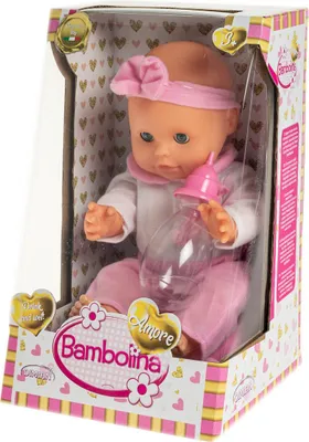 Produktbild von Lalka Bambolina siusiająca z akcesoriami