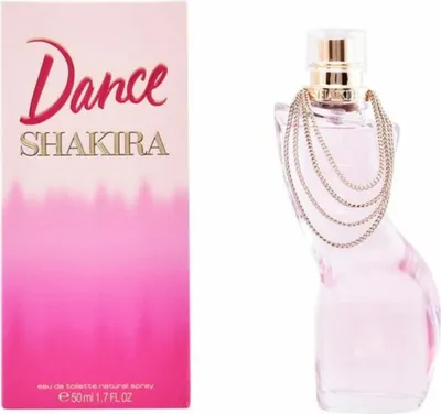 Produktbild von Shakira Dance, Frauen, 50 ml, Nicht nachfüllbare Flasche, Zitrus, Birne, Maiglöckchen, Orangenblüte, Pfingstrose, Moschus, Vanille, Holz