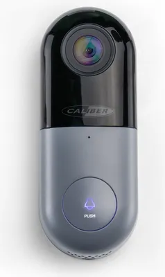 Image de Sonnette WiFi Caliber HWC502 avec caméra 2 MP et résolution 1080p, compatible Tuya