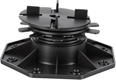 Image de Supports de terrasse réglables de 70 à 145 mm pour dalles de terrasse, tuiles et pierres naturelles – Montage simple et grande capacité de charge