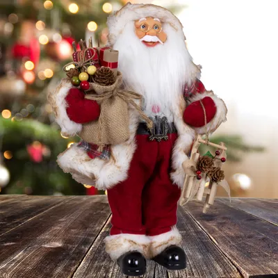 Produktbild von Weihnachtsmann 45cm Oscar Dekofigur Weihnachten