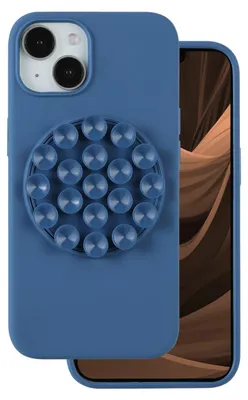Obrázok produktu pre Silikónový ochranný obal na iPhone 11, modrej farby