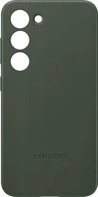 Zdjęcie produktu dla Samsung Leather Cover Etui Samsung Galaxy S23+ Pokrowiec Z Naturalnej Skry Zielone (Ef-Vs916Lgegww)