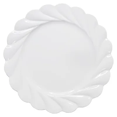 Produktbild von Weißer Untersetzer 33 x 33 x 2 cm – 6er-Set