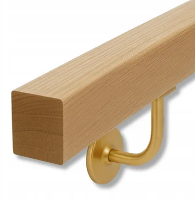 Immagine prodotto di Corraio in legno 5,5 x 4,3 x 100 cm, con 2 supporti inclusi