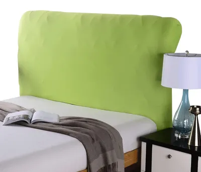 Obrázek produktu pro Potah na čelo postele, elastický, zelený, pro postele o šířce 150-170 cm