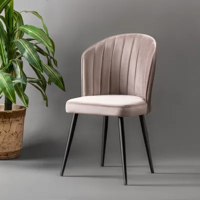 Produktbild von Skye Decor, Rubi - Cappuccino, Stuhlset (4 Stück), Cappuccino, 100 % MDF, 52 x 42 x 85 cm