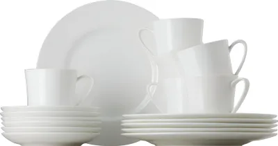 Produktbild von Rosenthal Kaffeeset 18-tlg. Weiss 61040-800001-18735