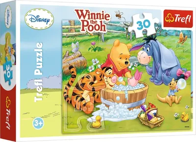 Produktbild von Winnie Puuh Puzzle 30 Teile mit buntem Disney-Design