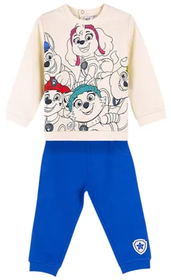 Produktbild von 2tlg.Outfit Sweatshirt & Hose PAW Patrol Creme 86 cm