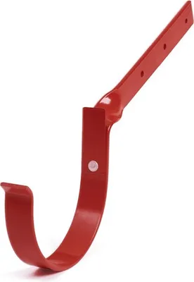 Immagine prodotto di BRYZA Gancio snodato per grondaia in metallo Ø 100 mm, rosso RAL 3011
